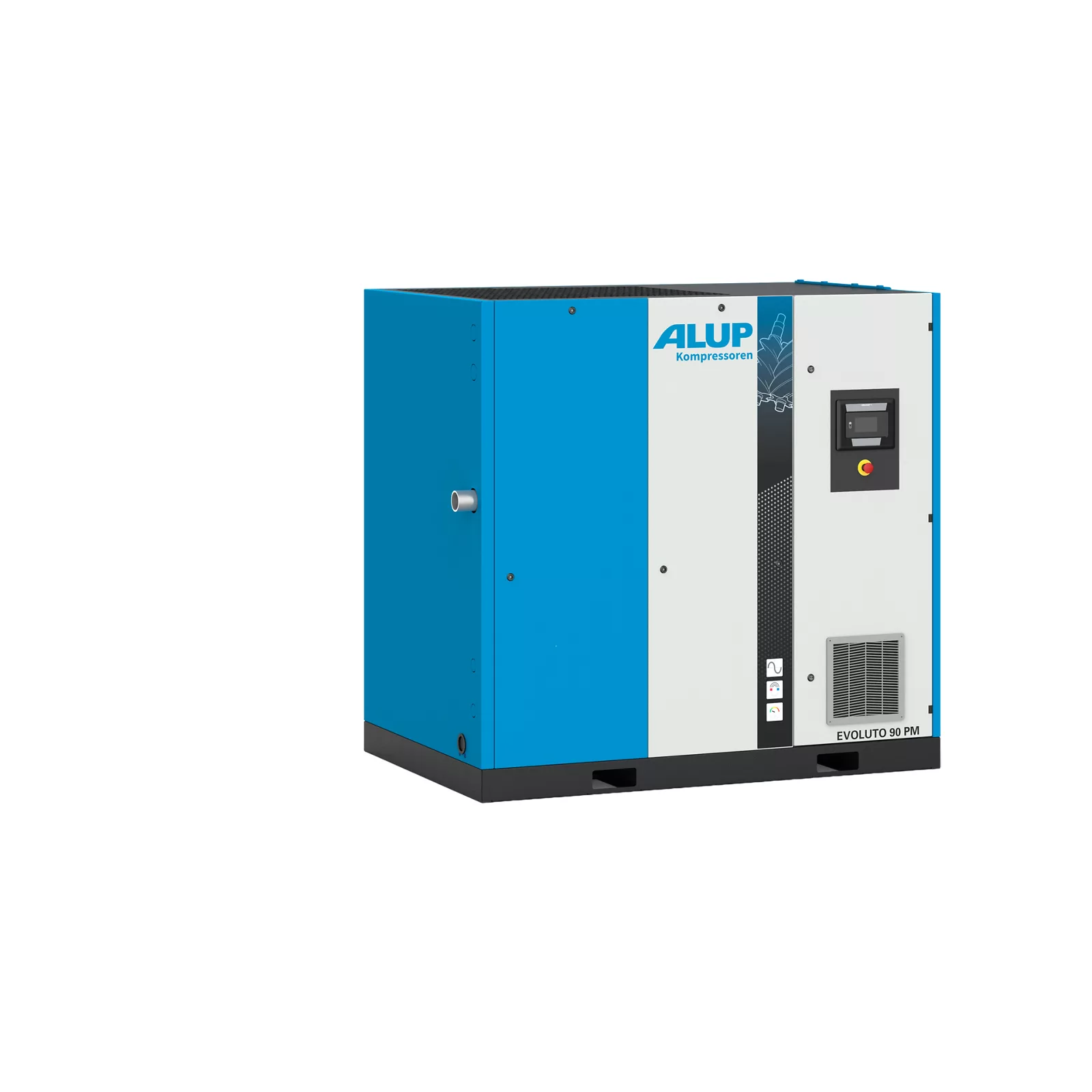 Внатрешност на ALUP Evoluto 90 kW