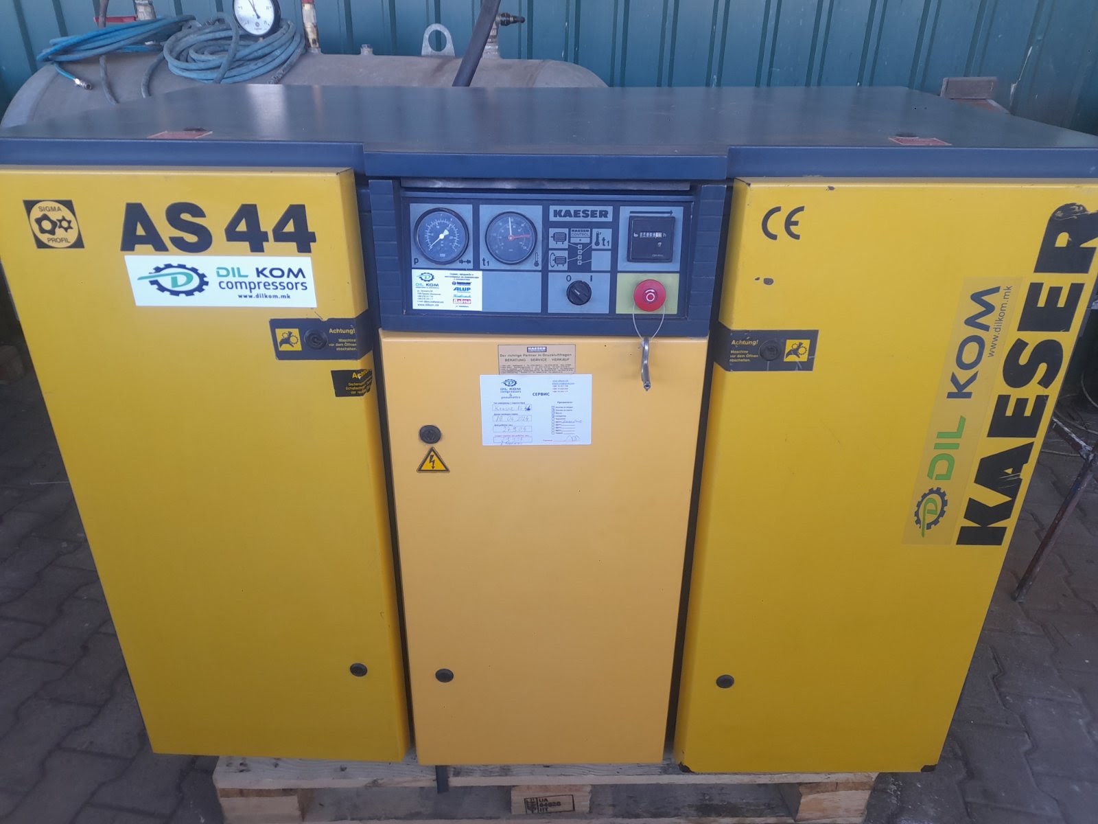 Половен завоен компресор KAESER AS 44 30 kW